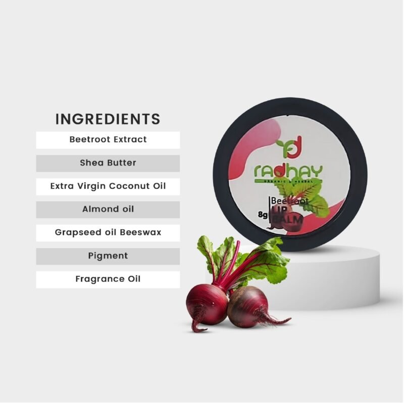 Beetroot Lip Balm (8g) - Image 2