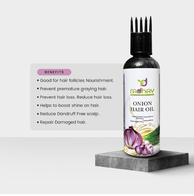 Onion Hair Oil (100ml) - Image 2