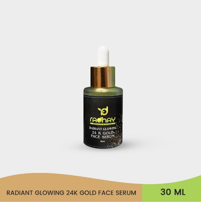 Radiant Glowing 24K Gold Face Serum (30ml)