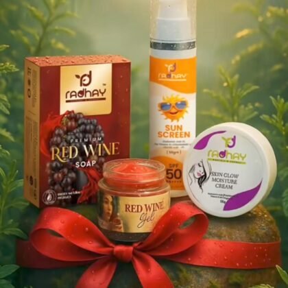 Red Wine Skin Care Gift Set
