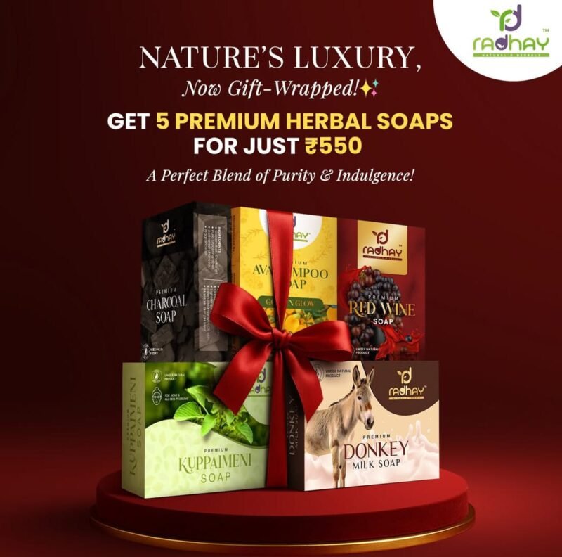 Premium Herbal Soap Gift Pack
